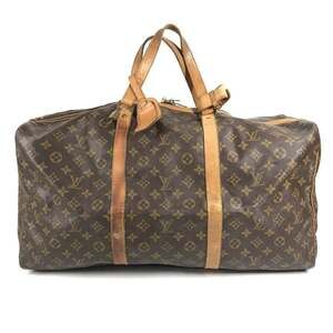 LOUIS VUITTON Brown Monogram Canvas Boston Bag